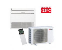 Klimatyzator przypodłogowy MITSUBISHI MFZ-KW / MUFZ-KW Hyper Heating